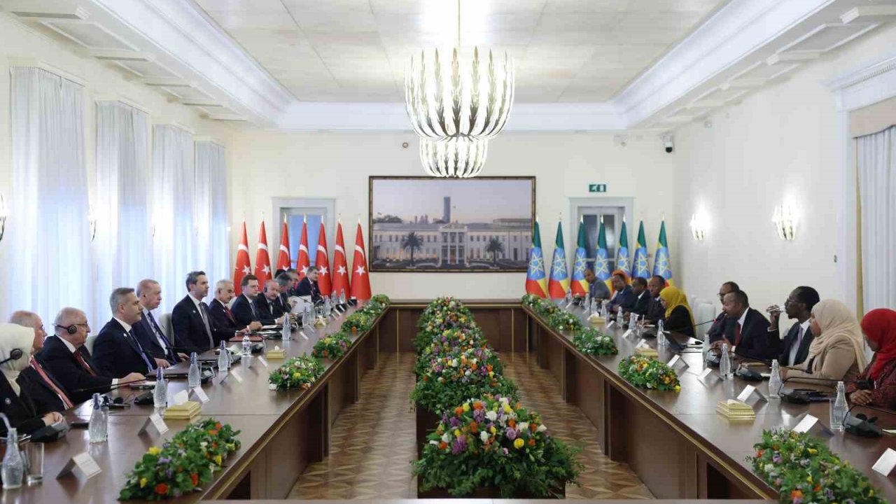 Cumhurbaşkanı Erdoğan: "Etiyopya’daki en büyük ikinci yatırımcı ülke olmaktan memnuniyet duyuyoruz"