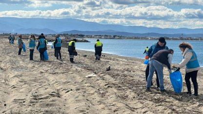 Deniz Çöpleri İzleme Programı (MLW) kapsamında Altınkum’da anlamlı temizlik