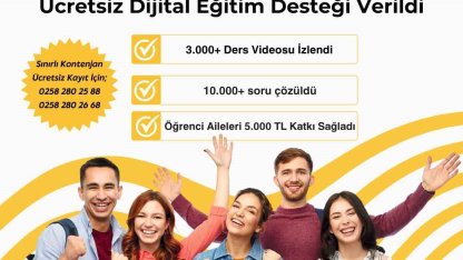 Denizli’de Eğitimde Fırsat Eşitliği Projesi ile 5 bin gence ulaştı