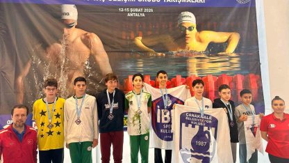 Denizlili yüzücü Türkiye şampiyonu oldu