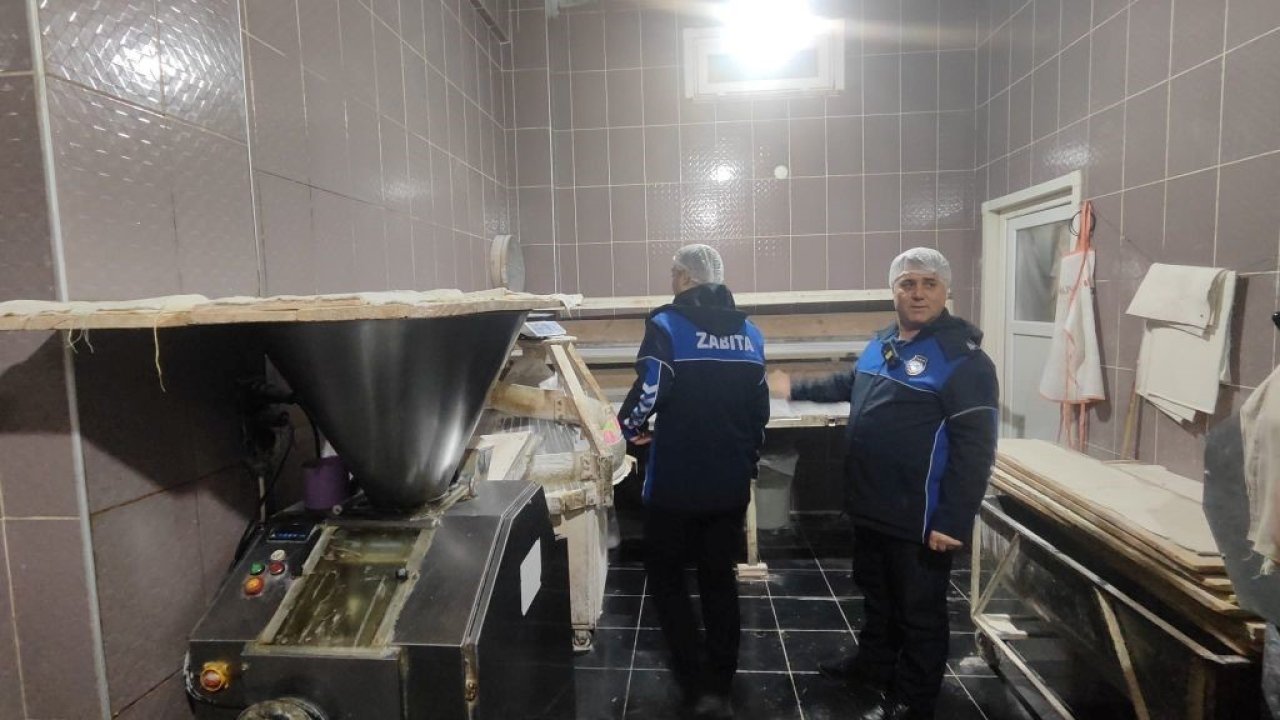 Dilovası’nda kasap ve fırınlara sıkı denetim