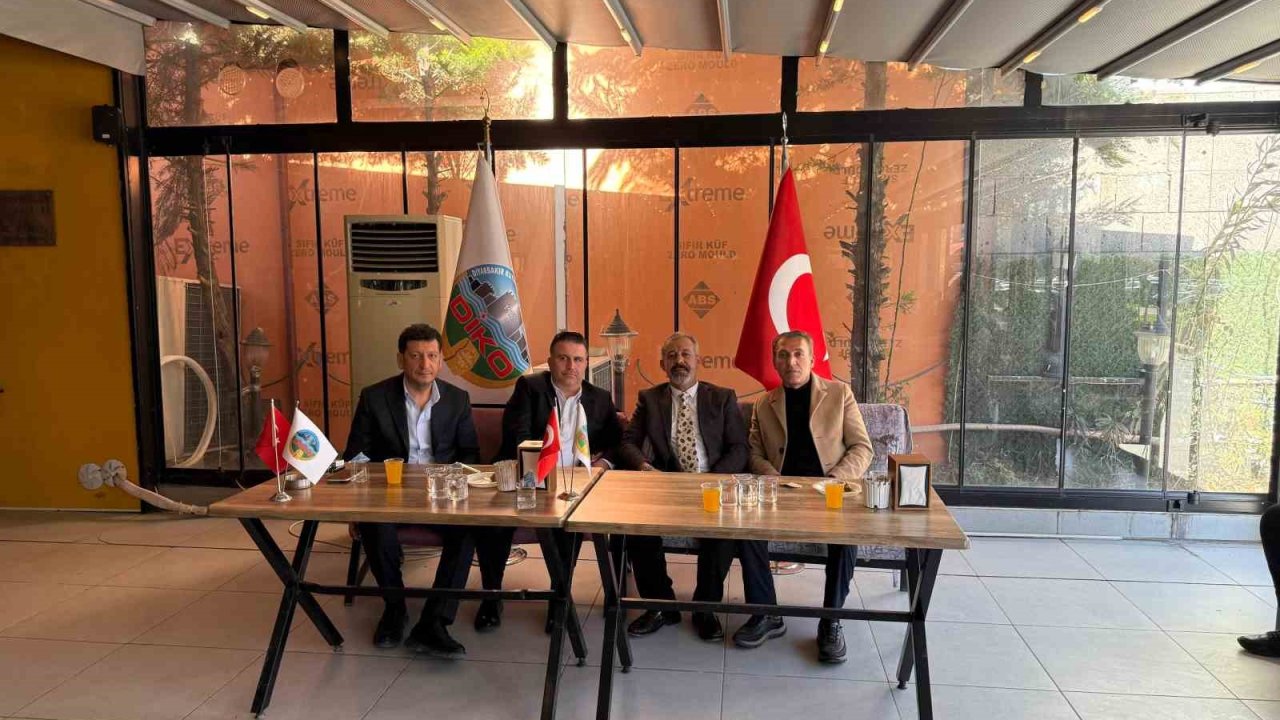 Diyarbakır Kuyumcular ve Sarraflar Odasında devir teslimi