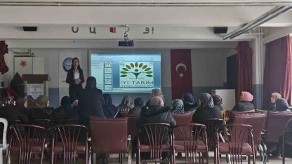 Domaniç’te kadın kooperatifi üyelerine yönelik eğitim düzenlendi