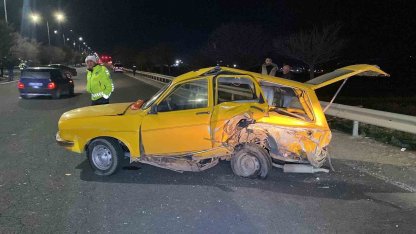 Elazığ’da trafik kazası: 1 yaralı