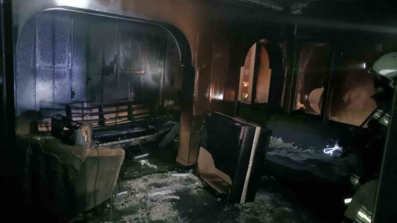 Elektrikli soba evi küle çevirdi