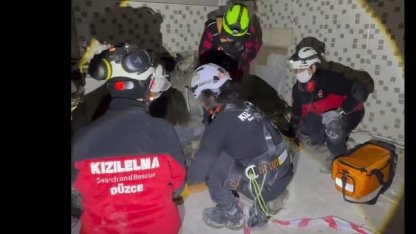 Enkaz senaryolu akreditasyon tatbikatı gerçekleştirildi