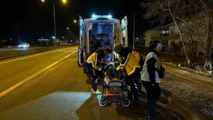 Ereğli’de motosiklet kazası: 1 yaralı