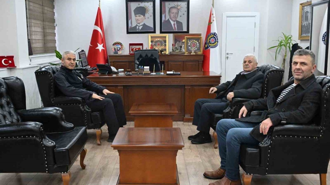 Ergüder, Şehit Polis Turgut Külünk’ün ailesini ağırladı