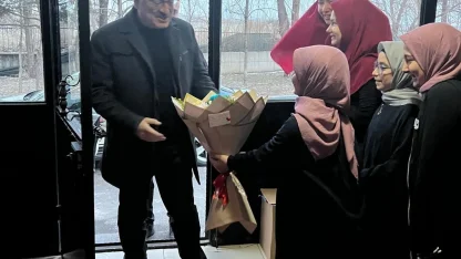 Erzurum’da iftar sofrasında anlamlı buluşma