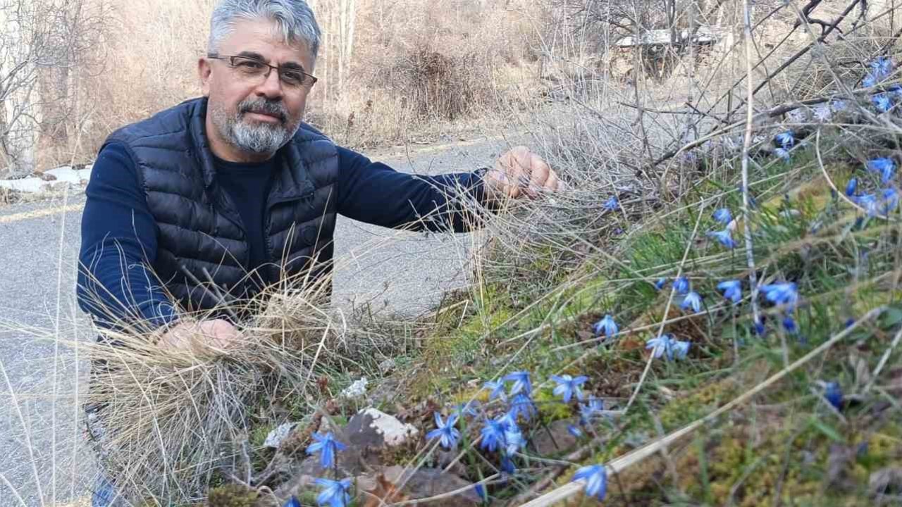 Erzurum’un bir yanı kış bir yanı bahar
