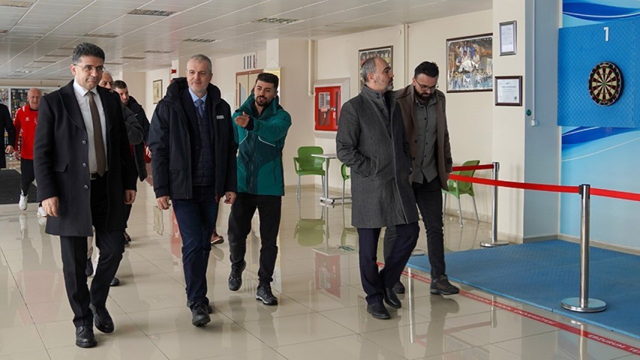 European University Sports Association Genel Sekreteri ETÜ’yü ziyaret etti