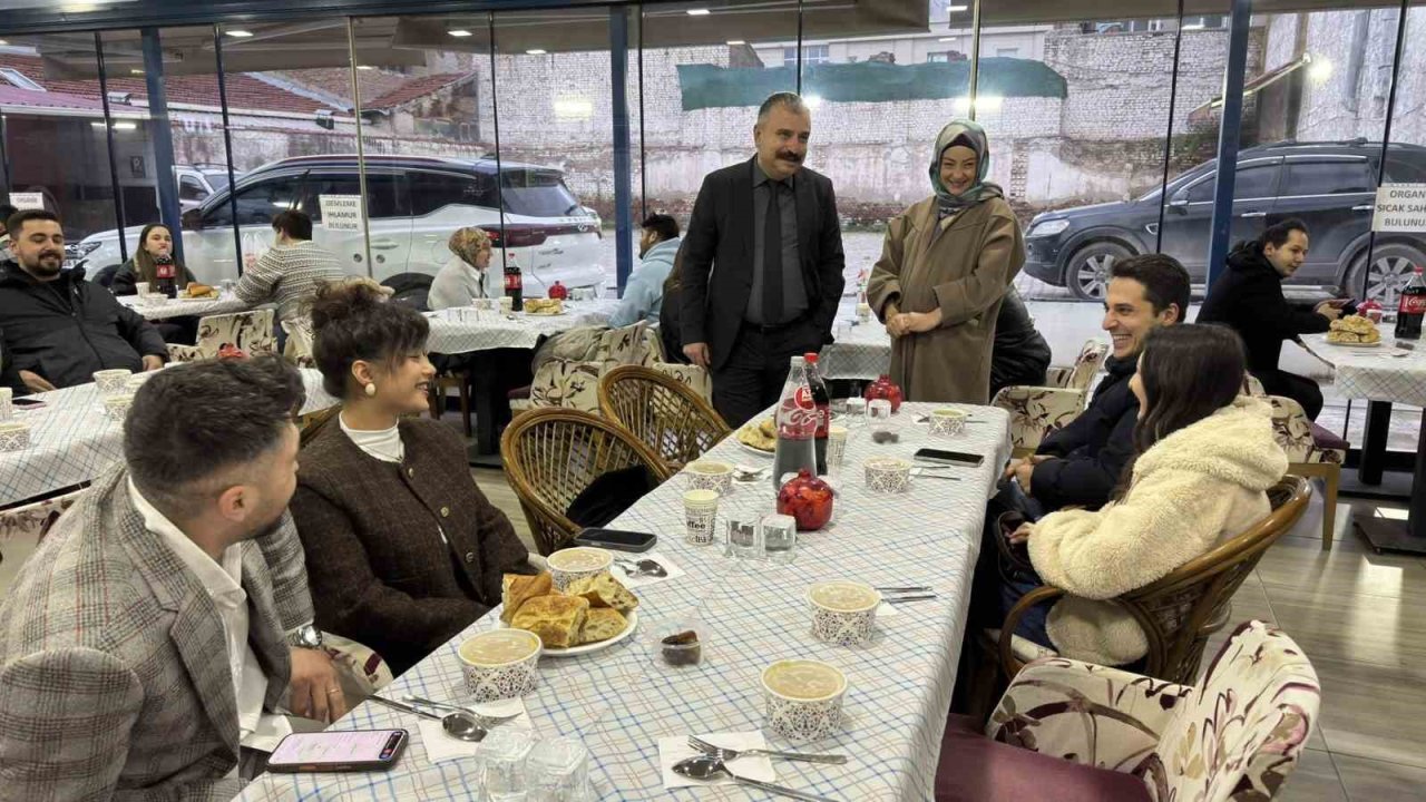 ’Evlenecek Gençlerin Desteklenmesi Projesi’ kapsamında iftar programı düzenlendi