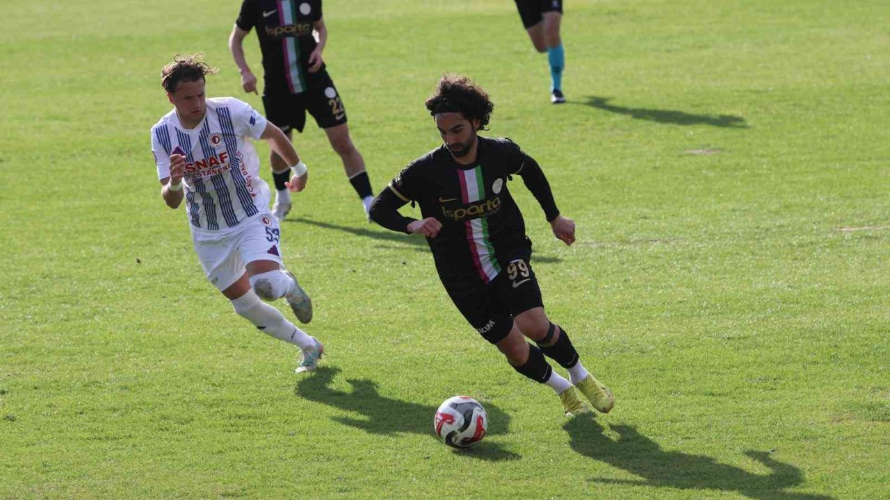 Fethiyespor evinde Isparta ile puanları paylaştı: 1-1