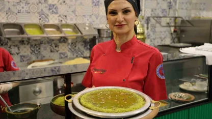 Fıstık ezmeli künefe yok satıyor