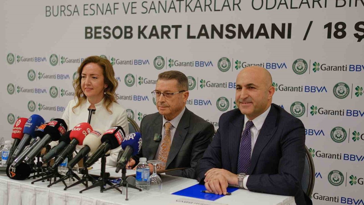 Garanti BBVA ile Bursa Esnaf ve Sanatkârlar Odaları Birliği’nden iş birliği
