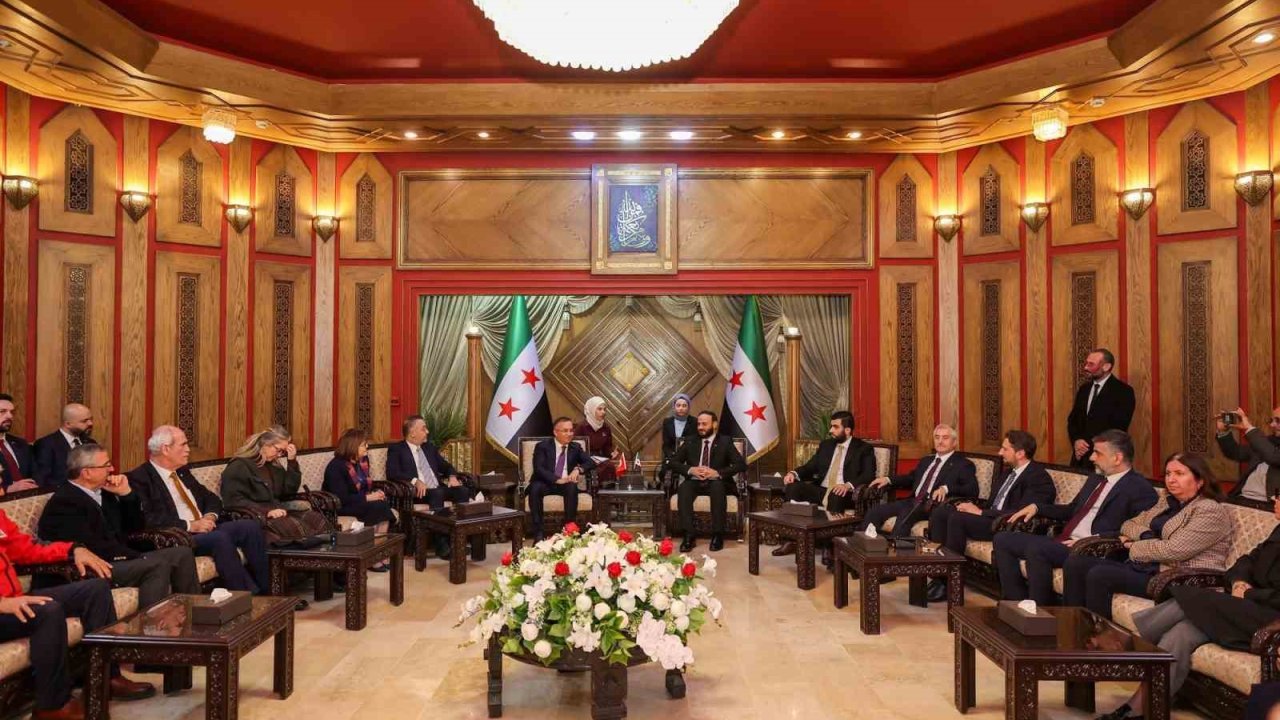 Gaziantep Büyükşehir’den Halep’e yeşil alan ve ulaşım desteği