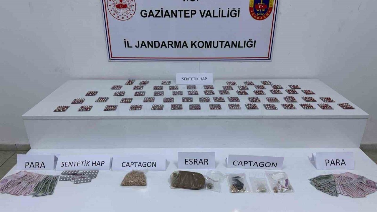 Gaziantep’te uyuşturucu operasyonunda 11 tutuklama