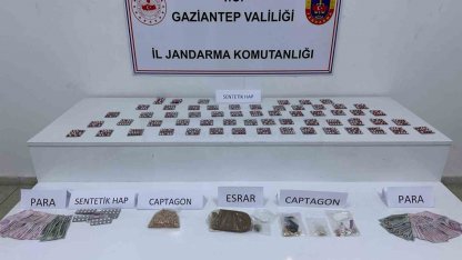 Gaziantep’te uyuşturucu operasyonunda 11 tutuklama
