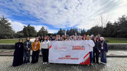 Gençler milli tarihi bilinç için Çanakkale’de