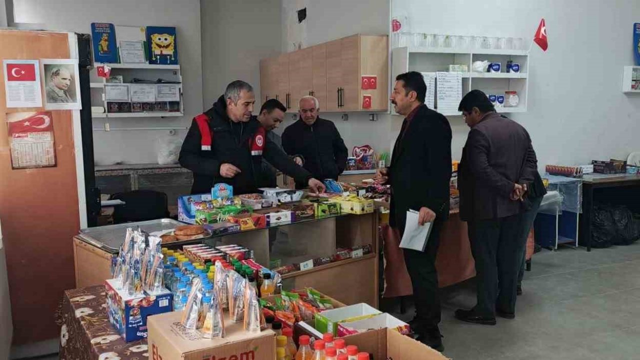 Gölbaşı’nda okul kantinlerine sıkı denetim