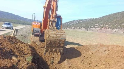 Göle dönen Kuru Ova’daki sular Beyşehir Gölü’ne aktarılıyor