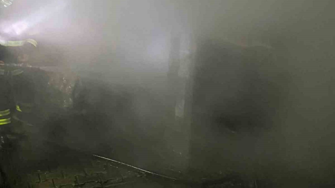 Güroymak’ta korkutan yangın