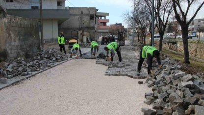 Haliliye’de üstyapı çalışmaları hız kesmeden sürüyor