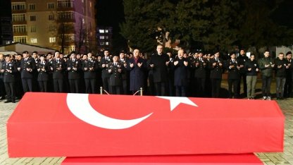 Hayatını kaybeden jandarma uzman çavuş için tören düzenlendi