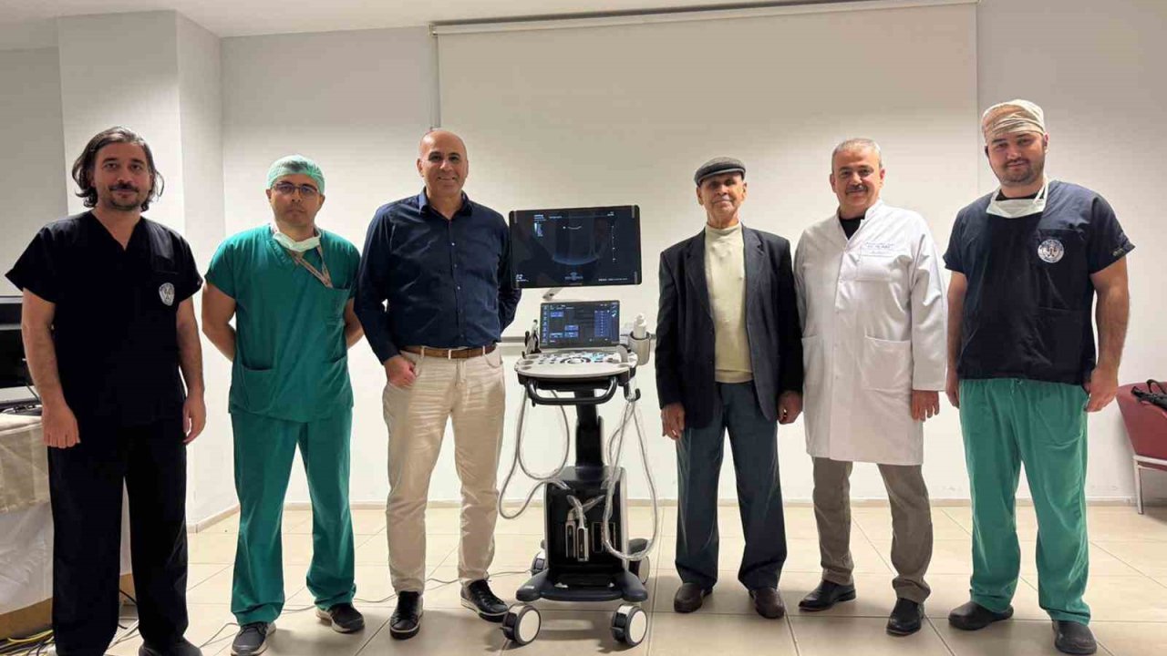 Hayırseverden MEAH’a Dijital Renkli Doppler Ultrasonografi cihazı bağışı