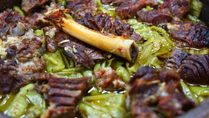 Hazırlanışı 5 dakika pişmesi 5 saat: Tescilli lezzet Ramazan ayında yoğun ilgi görüyor