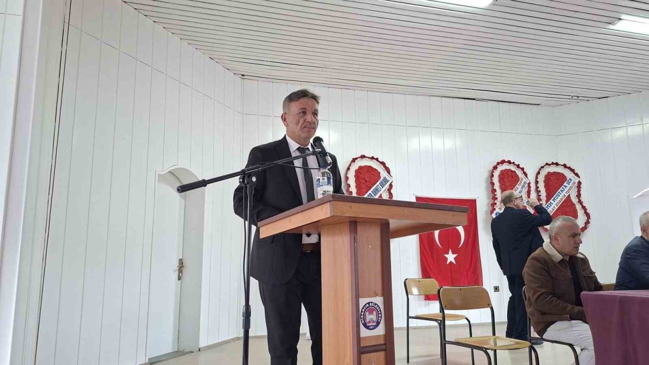 Hisarcık Esnaf ve Sanatkârlar Odası’nda başkanlığa Süleyman Çelik seçildi