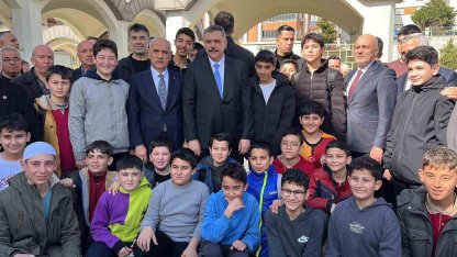 İçişleri Bakanı Çiftçi’ye Kahramanmaraşlıların ilgisi yoğun oldu