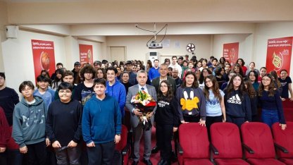 İncirliova Kaymakamı Abay, öğrencilerle Kariyer Günleri’nde buluştu