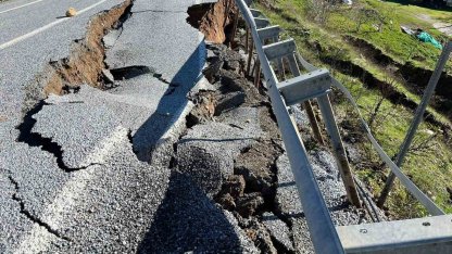 İncirliova-Tire karayolunda trafik tek şeride düştü