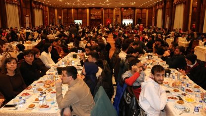 İnönü Üniversitesi öğrencileri kampüs iftarında buluştu