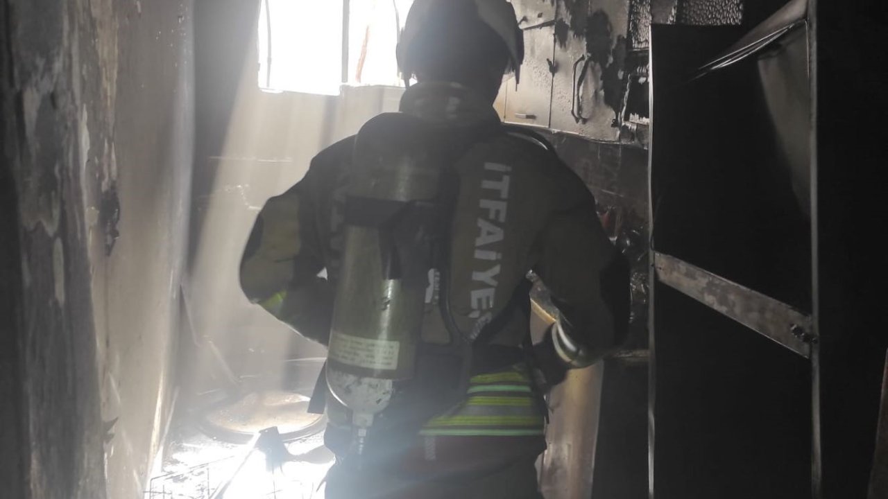 İskenderun’da müstakil ev yangını