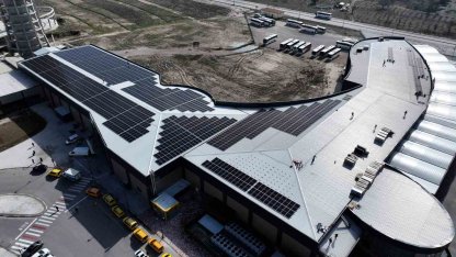 Isparta’da yeni otogarın çatısına 1,3 MW’lik GES kuruluyor