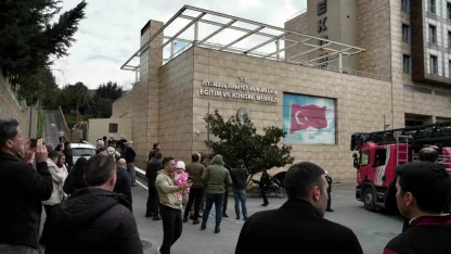 İstanbul’da polisevinde yangın paniği