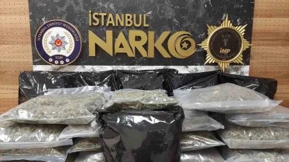 İstanbul’da uyuşturucu operasyonu: 22 kilo 450 gram skunk ele geçirildi