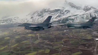 Jetler Erzincan’ın kurtuluşu için havalandı