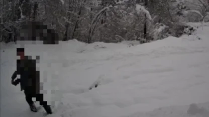 Kaçak avlanan şahıs fotokapana yakalandı