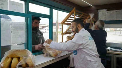 Kahramanmaraş’ta günlük 50 bin halk ekmek üretiliyor