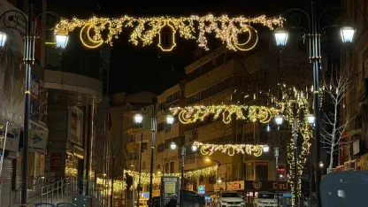 Karabük’te ışıklandırmalarla Ramazan heyecanı başladı