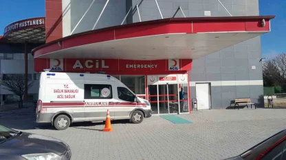 Karapınar’da otomobil kamyonete çarptı: 1 yaralı