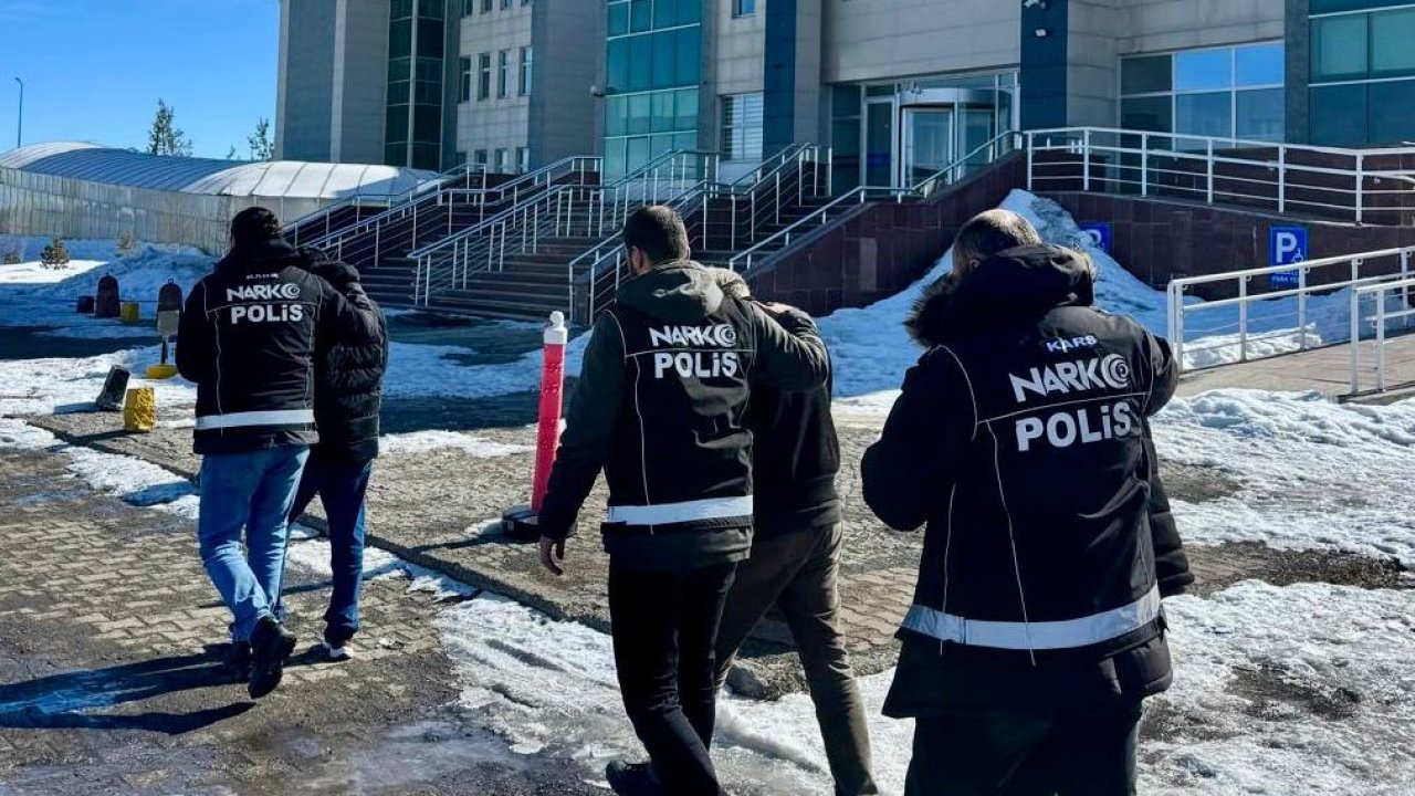 Kars’ta uyuşturucu operasyonu: 3 tutuklama