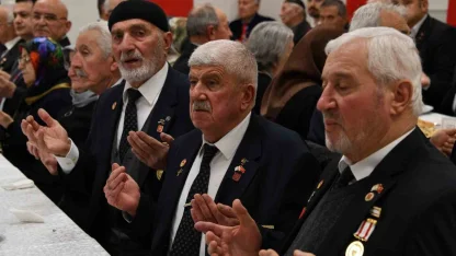 Kastamonu’da gaziler ve şehit yakınları iftar sofrasında buluştu