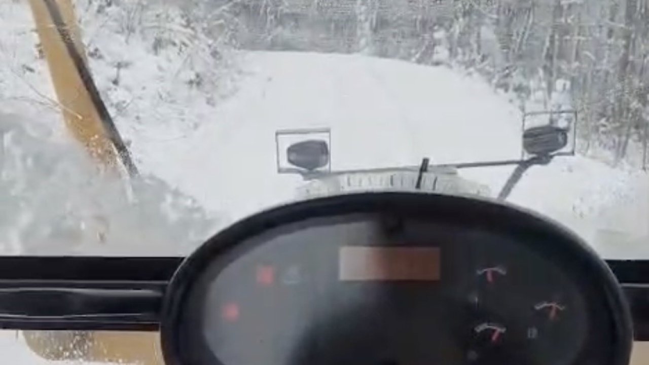 Kastamonu’da kar 243 köy yolunu ulaşıma kapattı