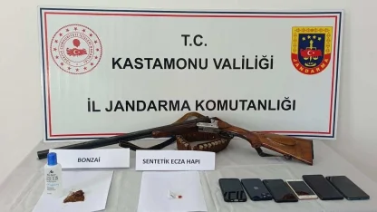 Kastamonu’da uyuşturucu operasyonu: 11 gözaltı