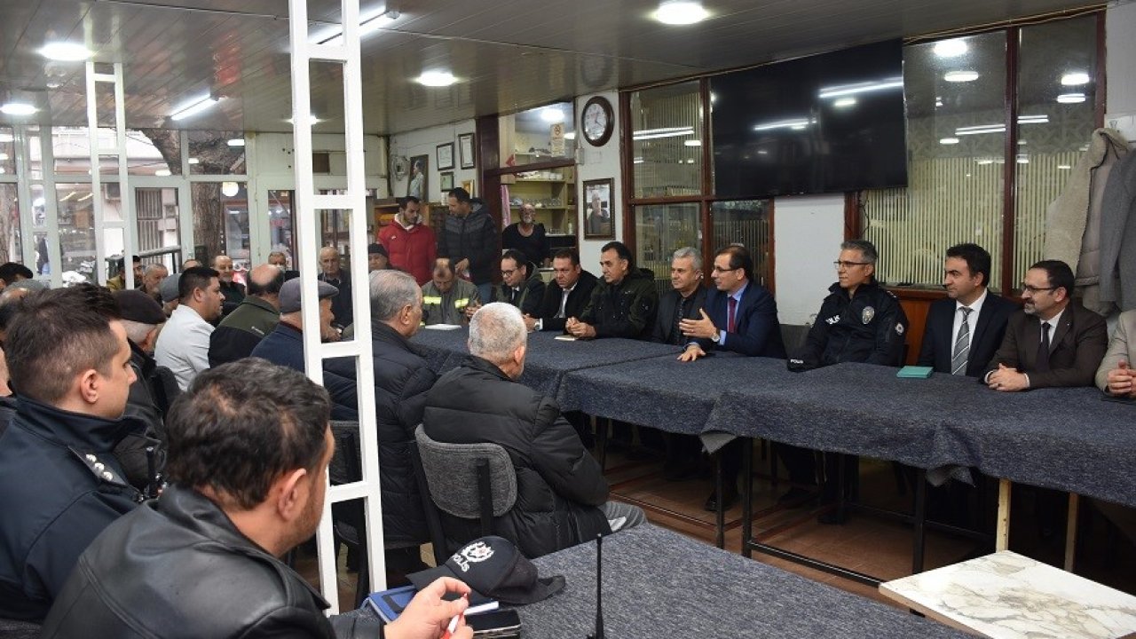 Kaymakam Güldoğan’dan sorunlara yakın takip sözü