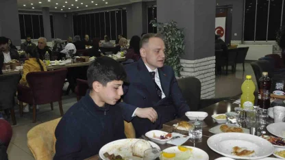 Kaymakam Koşansu şehit aileleri ve gazilerle iftarda buluştu